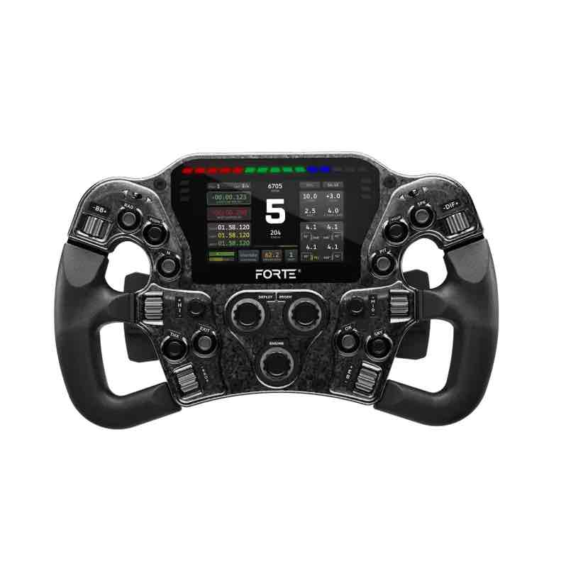 4FE63325 7466 4B86 AD48 9FD411FE5F06 ASETEK SIMSPORTS FORTE FORMULA PRO STEERING WHEEL In Great Condition 1 - Image 8