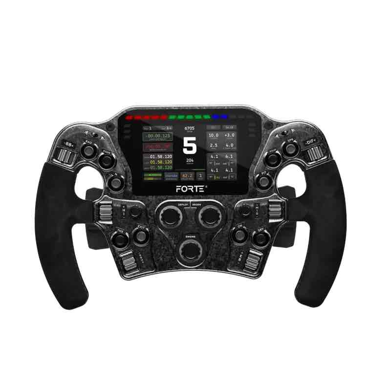 6D5D0040 5E94 478A B9B2 E087F98C5EBF ASETEK SIMSPORTS FORTE FORMULA PRO STEERING WHEEL In Great Condition 1 - Image 6