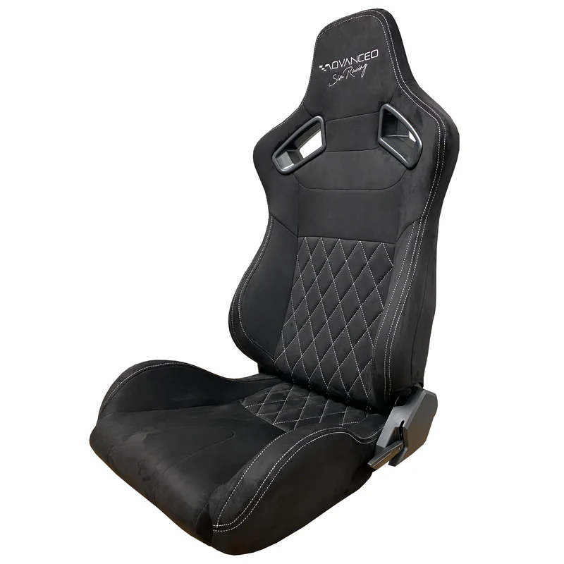 Advanced SimRacing ASR Recliner Seat Suede 2 Advanced Premium Recliner Seat - Image 6