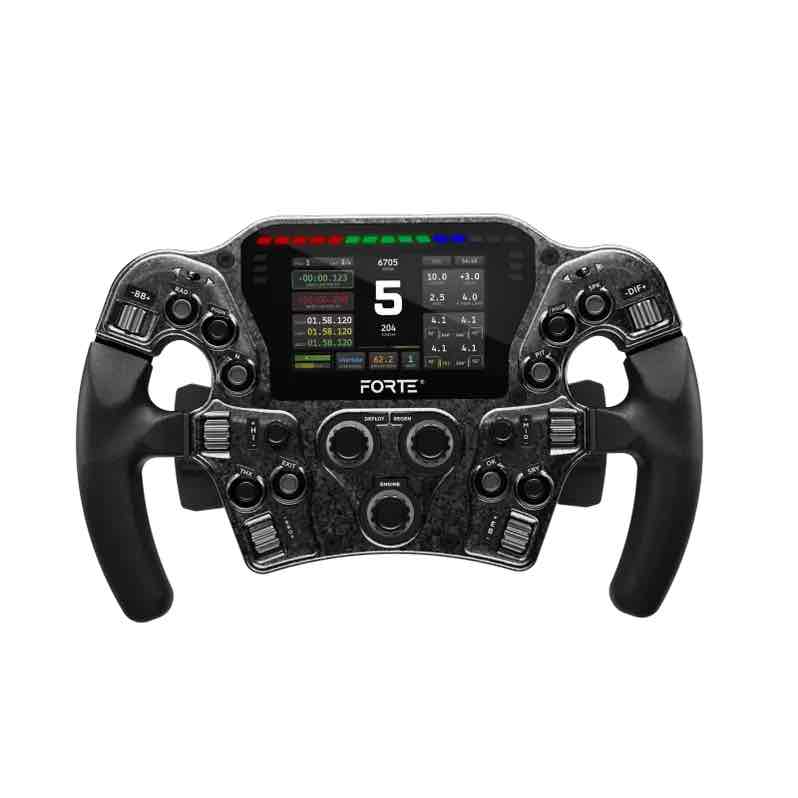 D5251830 9F9A 4FEB 8986 9790DED990D6 ASETEK SIMSPORTS FORTE FORMULA PRO STEERING WHEEL In Great Condition 1 - Image 5
