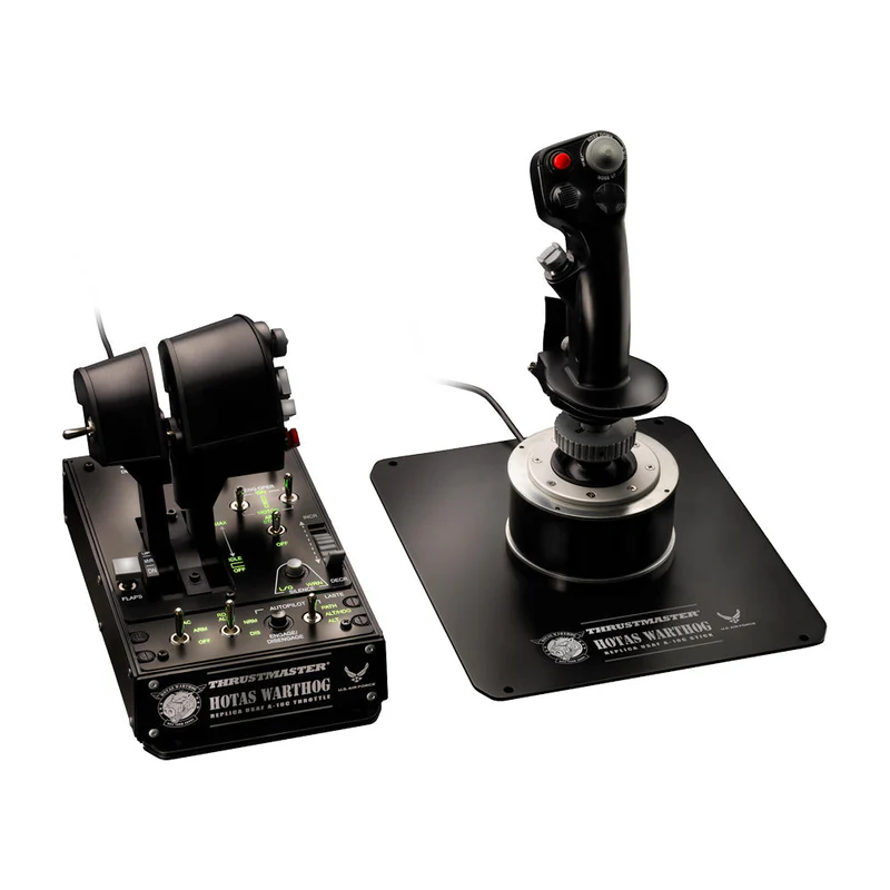 HotasWarthog 1000x1000 3 f7eff9c2 fcf5 44ed 9c82 0dc5a2b7da89 Thrustmaster HOTAS Warthog™ Flight Stick & Throttle (PC)